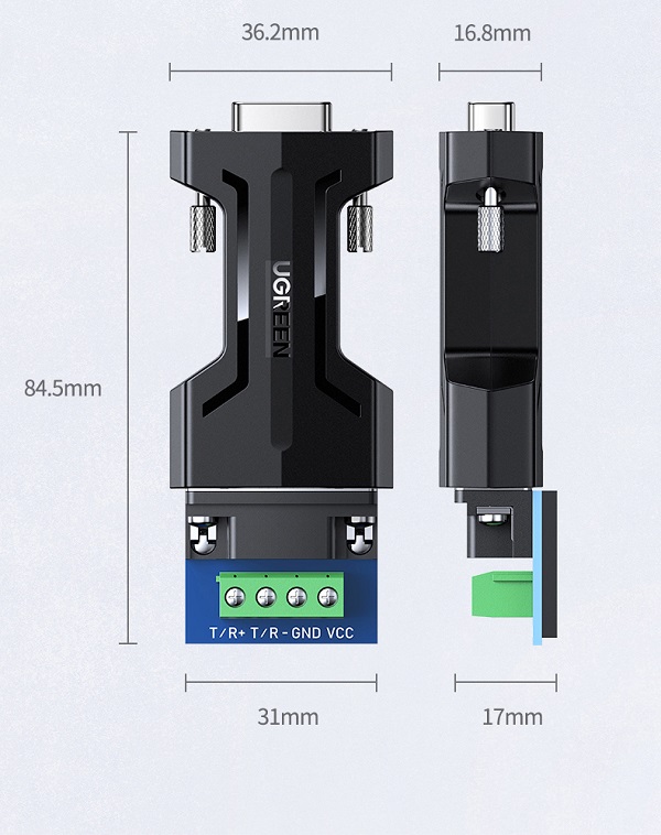 70613 Đầu chuyển Com RS323 sang RS485 Ugreen